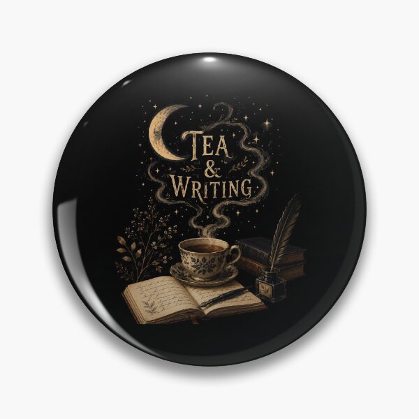 Item preview, Tea & Writing Vintage Cottagecore Botanical Design designed and sold by AMICO77.