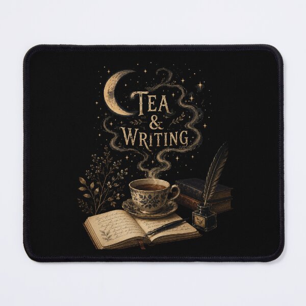Item preview, Tea & Writing Vintage Cottagecore Botanical Design designed and sold by AMICO77.