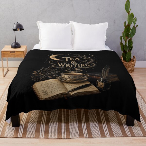 Item preview, Tea & Writing Vintage Cottagecore Botanical Design designed and sold by AMICO77.