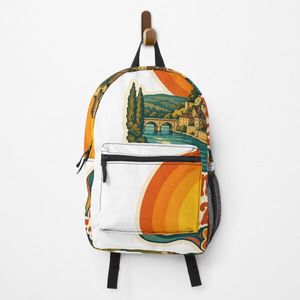 Item preview, Beynac-et-Cazenac France Travel Souvenir - Retro Illustration designed and sold by VisualArtsOasis.