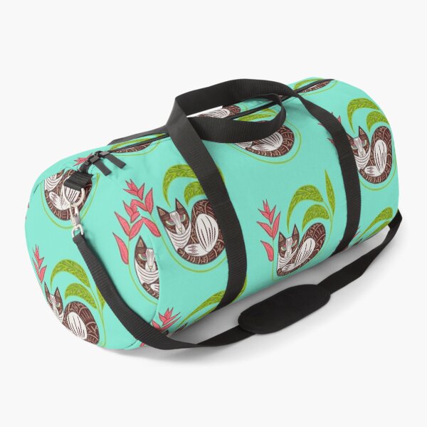 Item preview, Cat design with tropical flower designed and sold by Konopikyu.