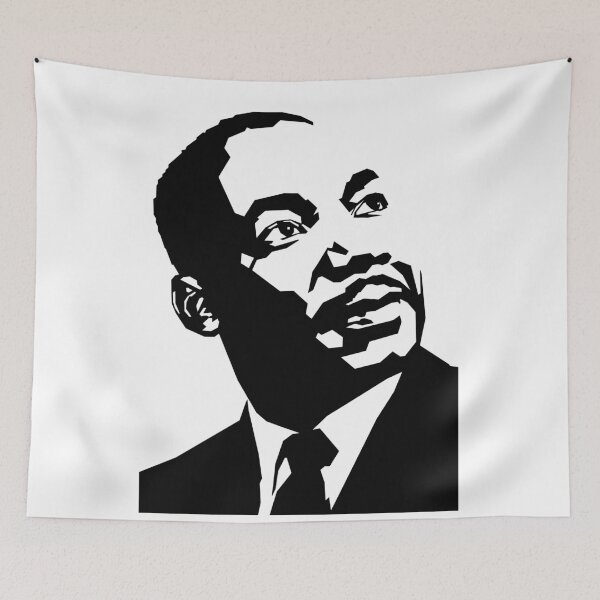Item preview, Martin Luther King Jr. in White designed and sold by Wahyu Aji Sadewa.