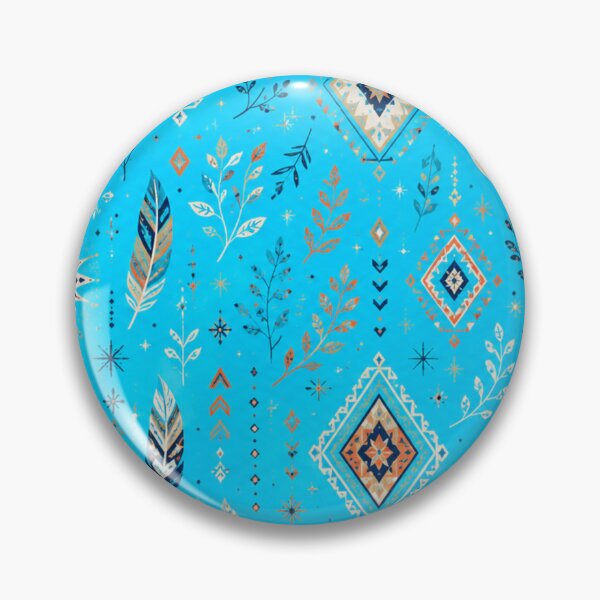 Item preview, Turquoise Blue Bohemian Tribal designed and sold by JoangRama.