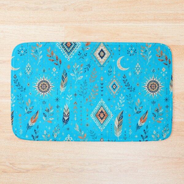 Item preview, Turquoise Blue Bohemian Tribal designed and sold by JoangRama.