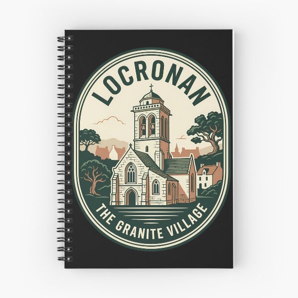 Item preview, Locronan The Granite Village Vintage Travel Emblem designed and sold by k3rstman1.