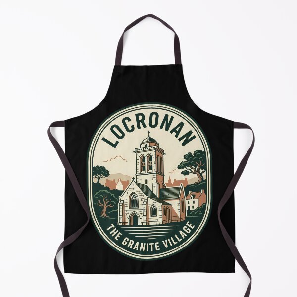 Item preview, Locronan The Granite Village Vintage Travel Emblem designed and sold by k3rstman1.