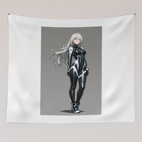 Item preview, Digital Art - Futuristic Female Figure, Manga and Anime Influence designed and sold by AnimeShin.