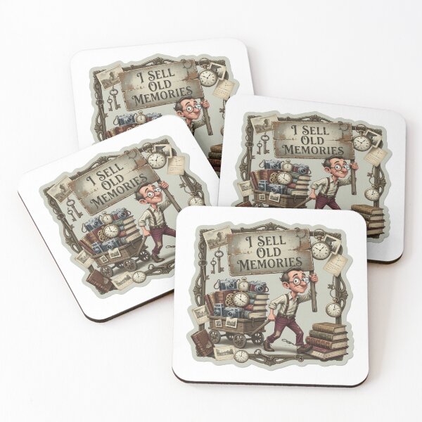 Item preview, I Sell Old Memories Vintage Sticker designed and sold by Imaginarium of Chaos falcon88 .