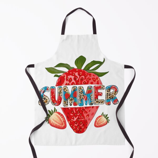 Item preview, Summer Strawberry Leopard Print Graphic Design designed and sold by Palette & Hue.