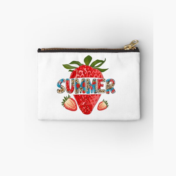 Item preview, Summer Strawberry Leopard Print Graphic Design designed and sold by Palette & Hue.
