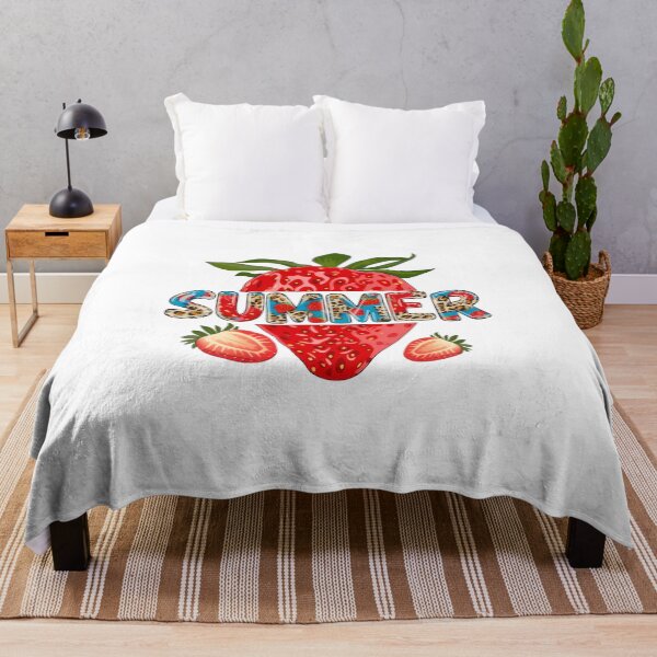 Item preview, Summer Strawberry Leopard Print Graphic Design designed and sold by Palette & Hue.