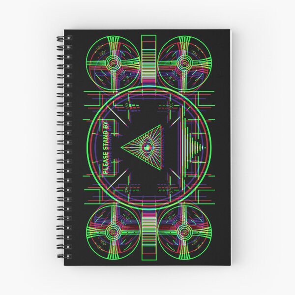 Item preview, Illuminati Stand By Synthwave - Dark 2 designed and sold by animinimal.