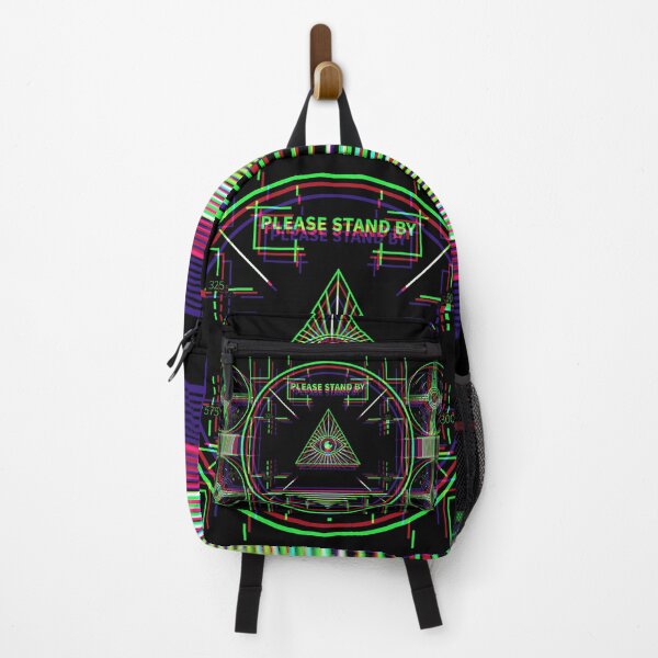 Item preview, Illuminati Stand By Synthwave - Dark 2 designed and sold by animinimal.