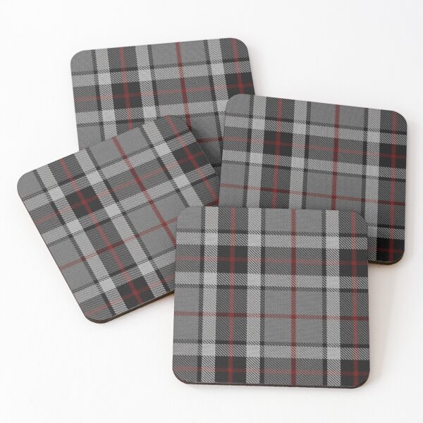 Aperçu de l'œuvre MacTavish-Thompson Grey Tartan créée et vendue par Kirrindy Designs.