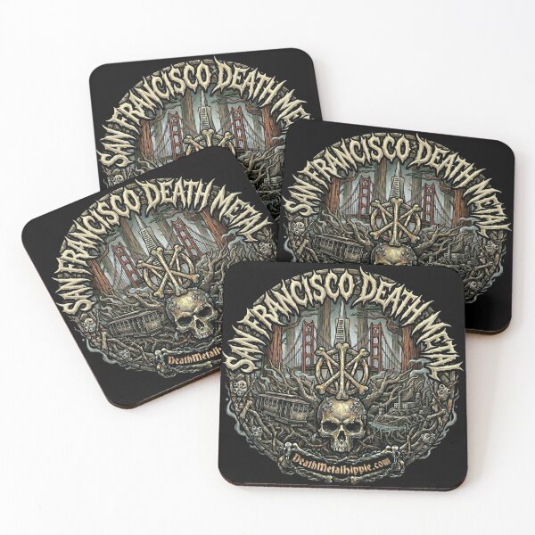 Item preview, San Francisco Death Metal DMH31 designed and sold by Death Metal Hippie.