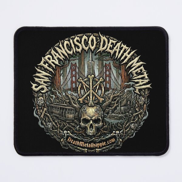 Item preview, San Francisco Death Metal DMH31 designed and sold by Death Metal Hippie.