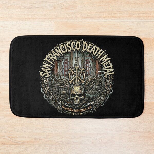 Item preview, San Francisco Death Metal DMH31 designed and sold by Death Metal Hippie.