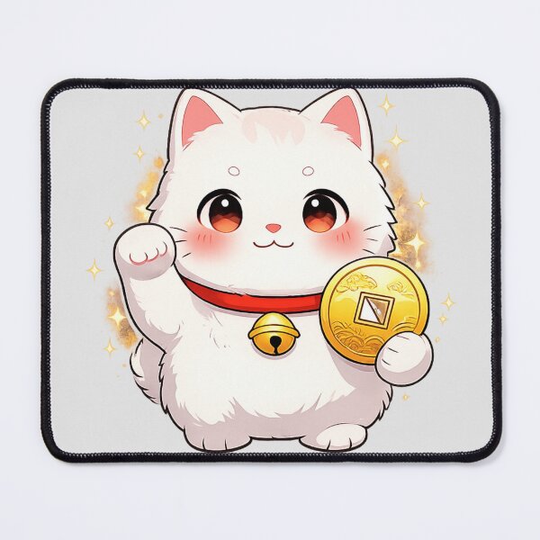 Item preview, Lucky Maneki Neko — Cute Beckoning Cat designed and sold by NUFADE.