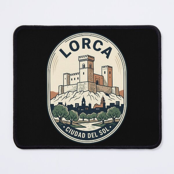 Item preview, Lorca Spain Castle Vintage Travel Emblem designed and sold by k3rstman1.