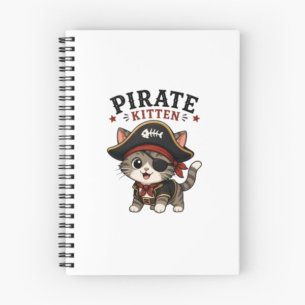 Item preview, Pirate Cat Cute Vintage Cartoon Design designed and sold by AMICO77.