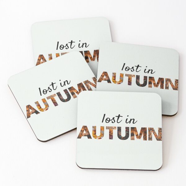 Item preview, Lost in Autumn – Autumn Leaves Aesthetic Word Art designed and sold by NeededTees.