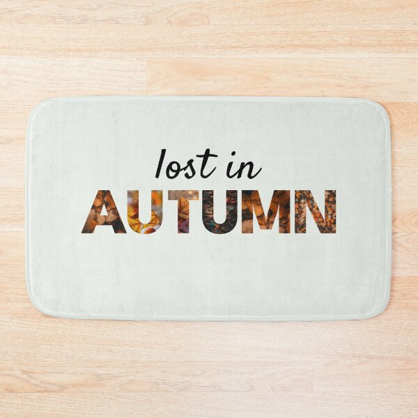 Item preview, Lost in Autumn – Autumn Leaves Aesthetic Word Art designed and sold by NeededTees.