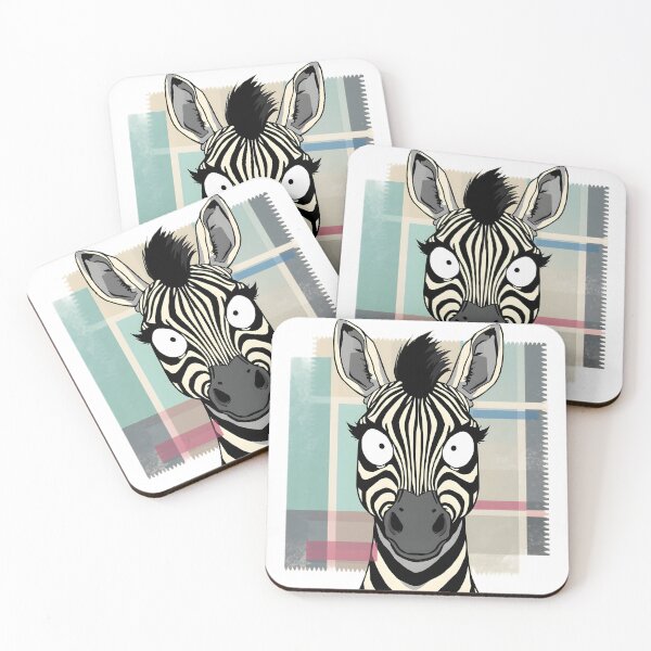 Item preview, Cute Kawaii Zebra Sticker | Adorable Cartoon Zebra Safari Animal Illustration designed and sold by dreamz-world.