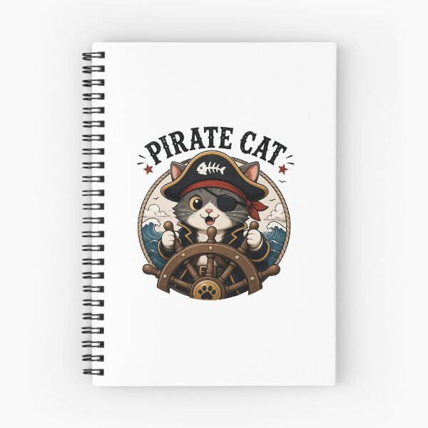 Item preview,  Pirate Cat Cute Vintage Cartoon Design designed and sold by AMICO77.