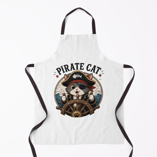 Item preview,  Pirate Cat Cute Vintage Cartoon Design designed and sold by AMICO77.