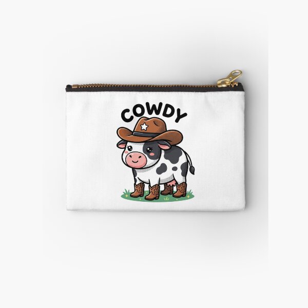 Item preview, Cowdy Cute Cowboy Cow Western Kawaii Aesthetic designed and sold by AdyKurniawan.