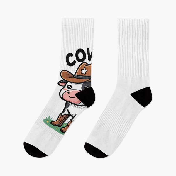 Item preview, Cowdy Cute Cowboy Cow Western Kawaii Aesthetic designed and sold by AdyKurniawan.