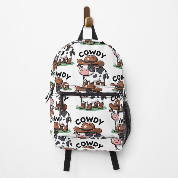 Item preview, Cowdy Cute Cowboy Cow Western Kawaii Aesthetic designed and sold by AdyKurniawan.