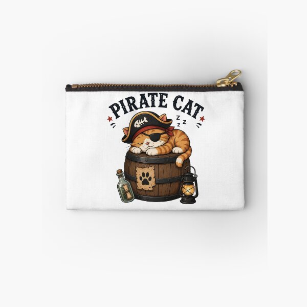 Item preview, Pirate Cat Cute Vintage Cartoon Design designed and sold by AMICO77.