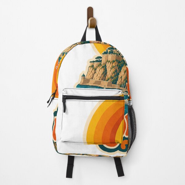 Item preview, Monaco Travel Souvenir - Retro Illustration designed and sold by VisualArtsOasis.
