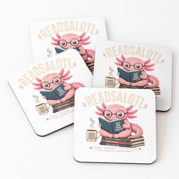 Item preview, Readsalotl Funny Axolotl Book Lover Vintage Reading Shirt designed and sold by Masloshop.