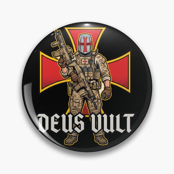 Item preview, Deus Vult Tactical Crusader  designed and sold by AdyKurniawan.
