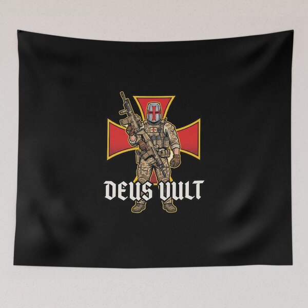 Item preview, Deus Vult Tactical Crusader  designed and sold by AdyKurniawan.