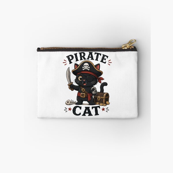 Item preview, Pirate Cat Cute Vintage Cartoon Design designed and sold by AMICO77.