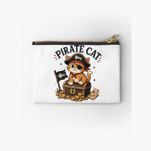 Item preview, Pirate Cat Cute Vintage Cartoon Design designed and sold by AMICO77.