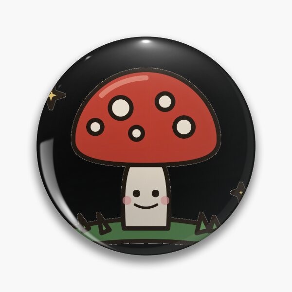 Item preview, Feed The Goblin Within Funny Mushroom Sticker designed and sold by CosmicDreamAI.