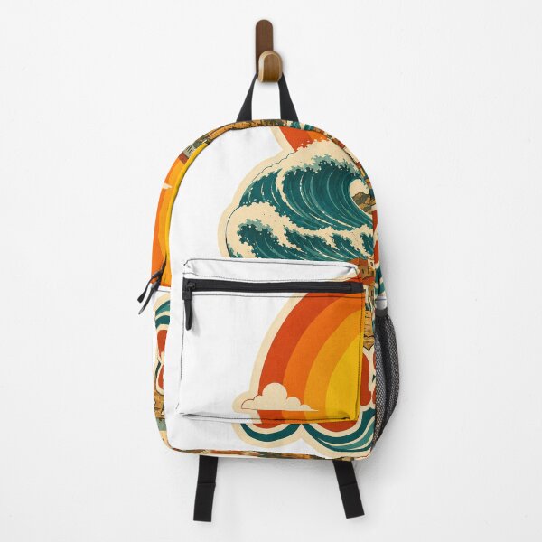 Item preview, Nazare Portugal Travel Souvenir - Retro Illustration designed and sold by VisualArtsOasis.