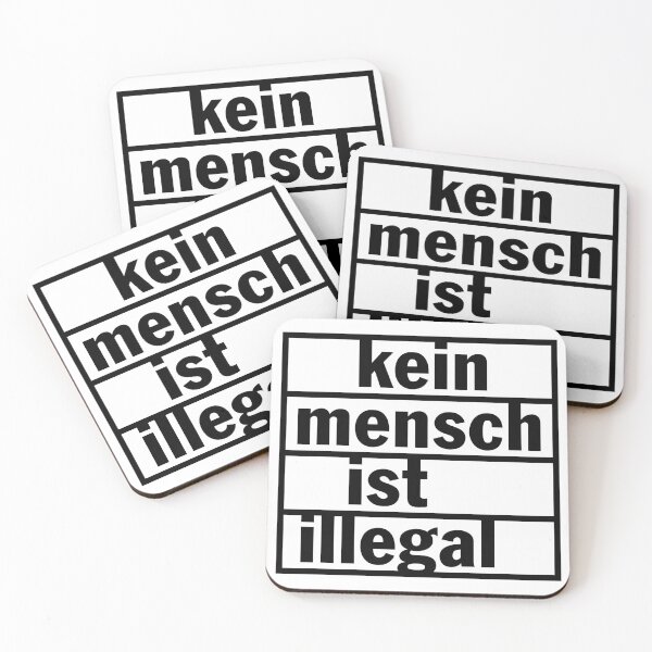 Item preview, No human being is illegal. designed and sold by hard2wear.