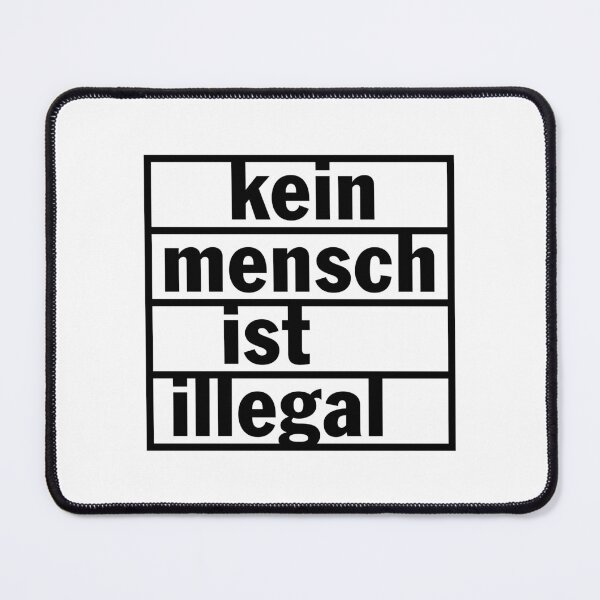Item preview, No human being is illegal. designed and sold by hard2wear.