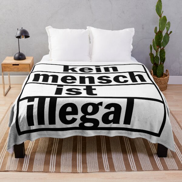 Item preview, No human being is illegal. designed and sold by hard2wear.