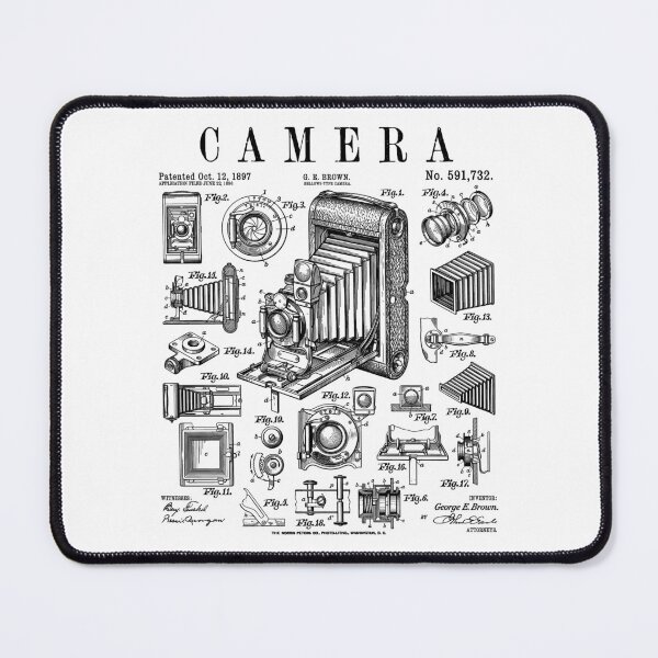 Item preview, Photographer Photography Retro Vintage Camera Patent Print designed and sold by GrandeDuc.