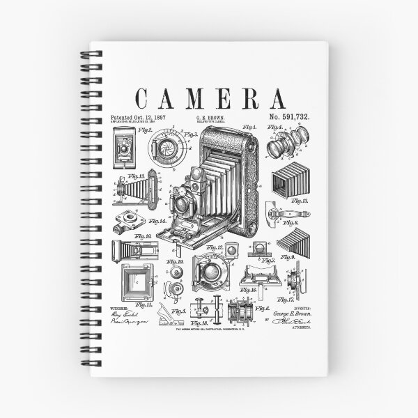Item preview, Photographer Photography Retro Vintage Camera Patent Print designed and sold by GrandeDuc.