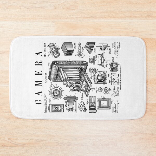 Item preview, Photographer Photography Retro Vintage Camera Patent Print designed and sold by GrandeDuc.