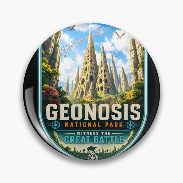 Item preview, Geonosis National Park - Witness the Great Battle!  designed and sold by FrontierCosmic.