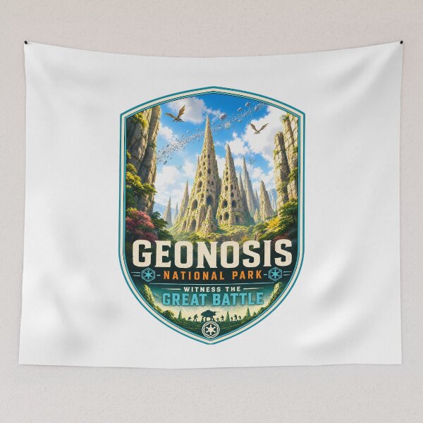Item preview, Geonosis National Park - Witness the Great Battle!  designed and sold by FrontierCosmic.