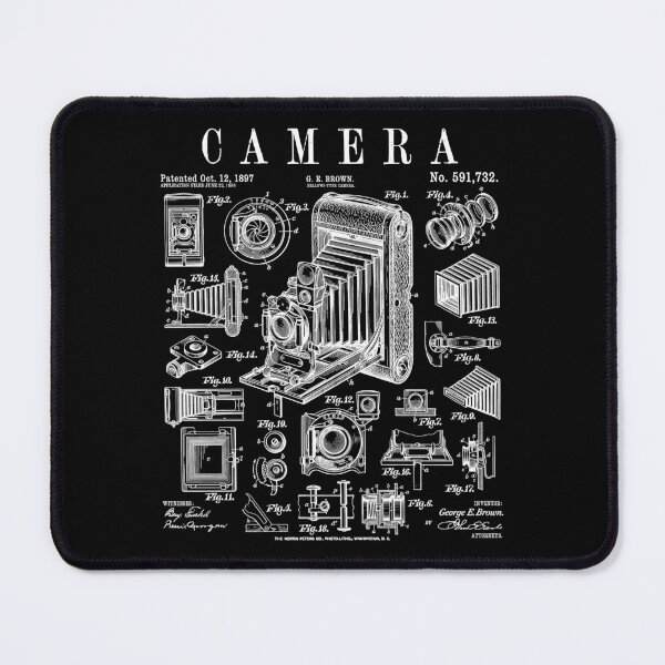 Item preview, Photographer Photography Retro Vintage Camera Patent Print designed and sold by GrandeDuc.